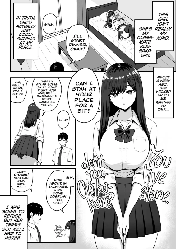 Cosplay Sex With My Freeloading Classmate | Isourou Classmate wa Cosplay H o shite Kureru.