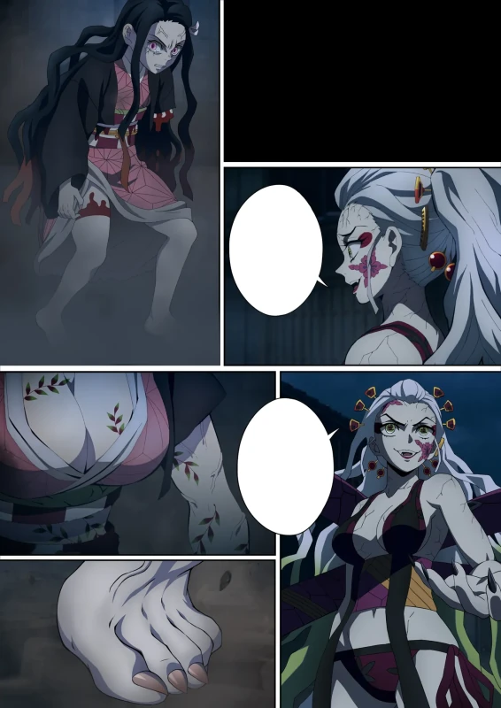 Daki’s Blood Demon Art: Trample 堕姫の血鬼術・紅蓮践踏 page 66