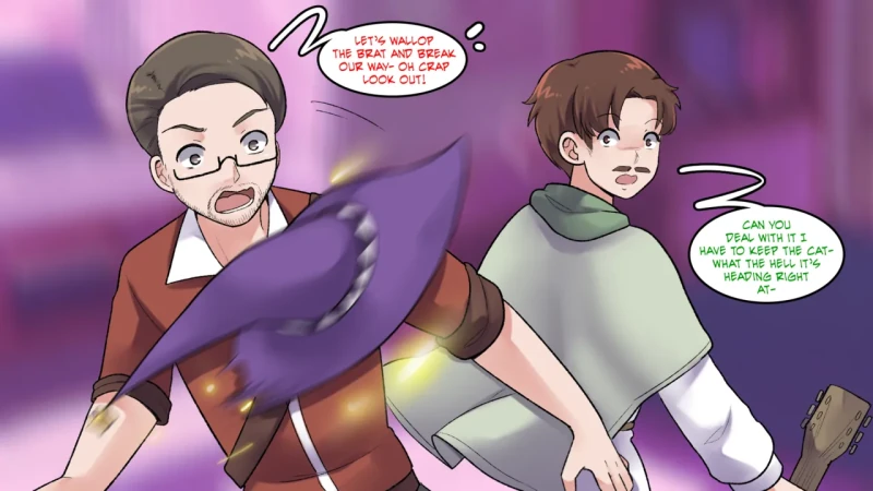 LET'S WALLOP - Story 5 page 1