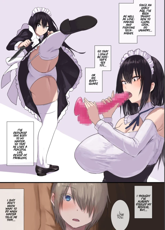 Gokuama -Yonpakugan No Maid San- | Super Sweet Crazy-eyed Maid page 21
