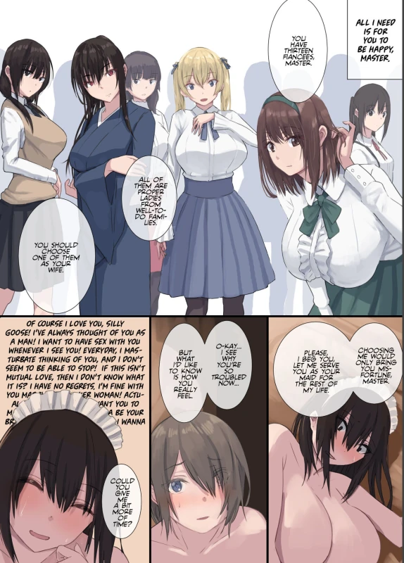 Gokuama -Yonpakugan No Maid San- | Super Sweet Crazy-eyed Maid page 22