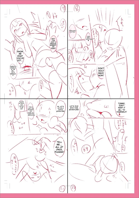 I thought it would be easier to place the logo if it - Story 17 page 22