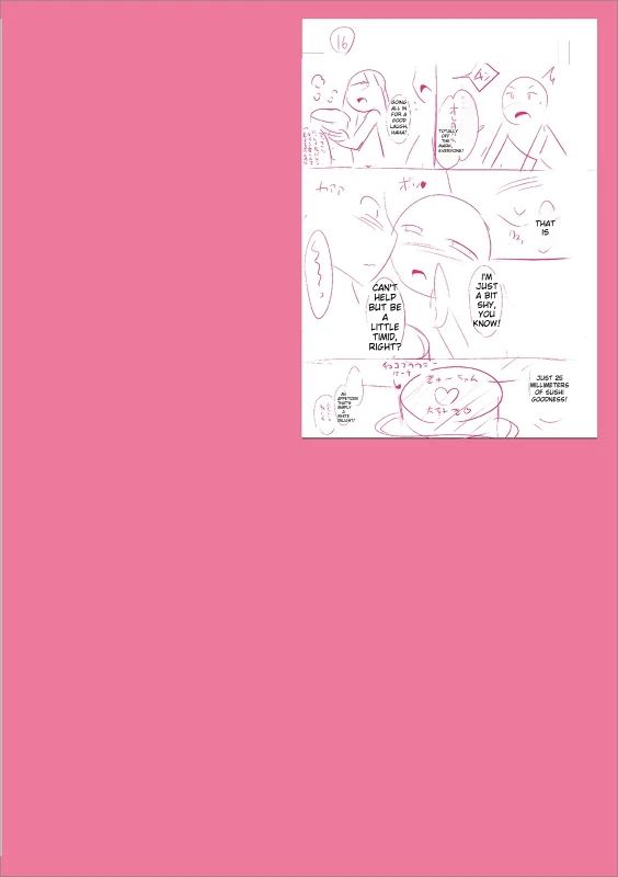 I thought it would be easier to place the logo if it - Story 17 page 24