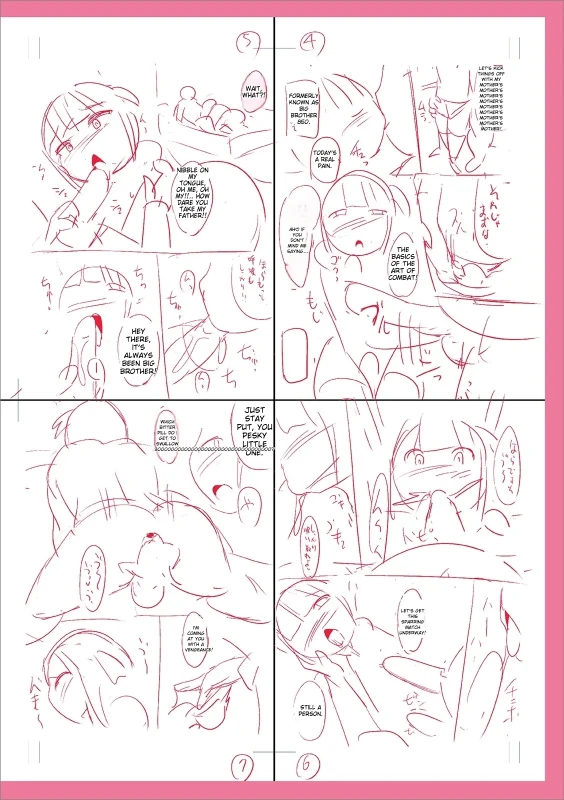 I thought it would be easier to place the logo if it - Story 17 page 26