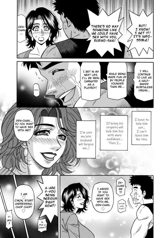 Miboujin Ana Ruriko no Hinichijuu - The Extraordinary Life of Widow Announcer Ruriko Ch. 1-7 page 13