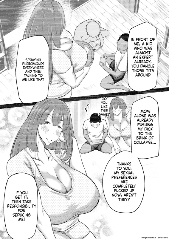 Musuko no Chinpo, Nuite Kuremasen ka? ~Ona Saru Musuko no Seishori ga Taihen Sugita Okaa-san ga Mama Tomo ni Chinkoki Soudan~ page 55