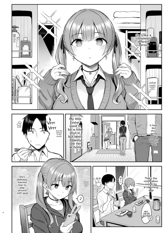 My Ex-Gloomy Big-Breasted Slutty Little Sister Is Way Too Lewd — Big Brother's Already...!! page 5