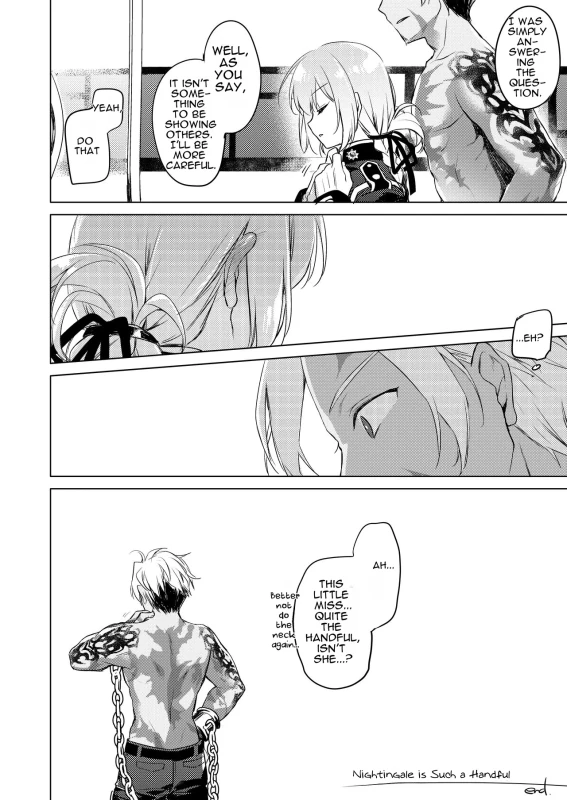 Nightingale wa Mendokusai page 24