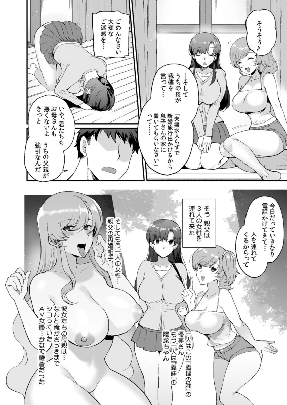 Erosugiru Doukyonin ~ Dosukebe Shimai to 1K Doukyo Seikatsu ~ page 8