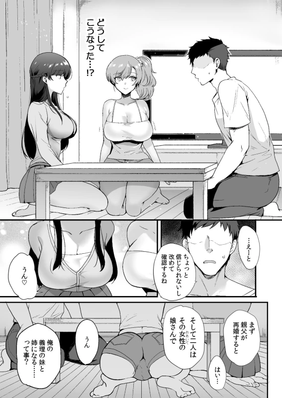 Erosugiru Doukyonin ~ Dosukebe Shimai to 1K Doukyo Seikatsu ~ page 7