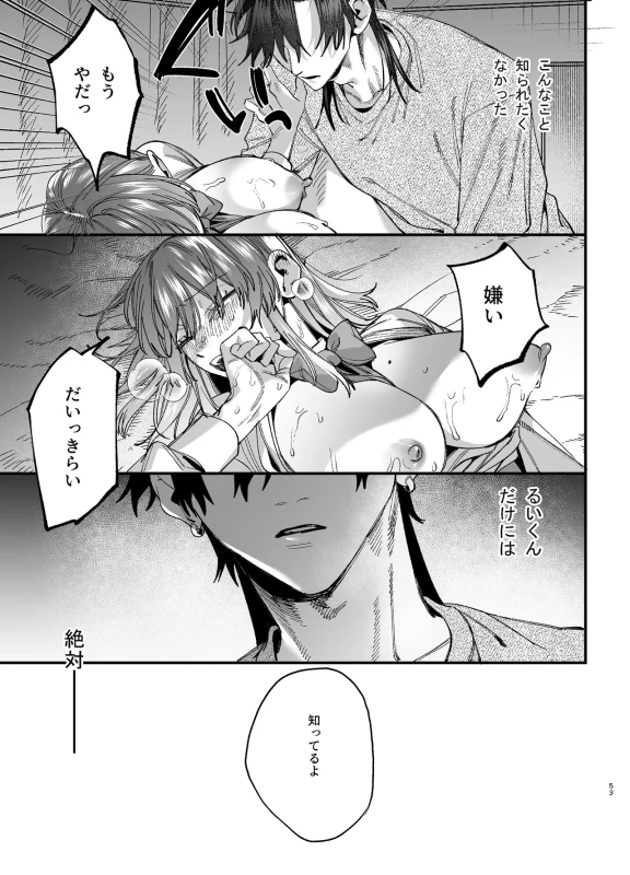 Kawaisou na Kimi ga Ichiban Kawaii -Numa-kei Osananajimi Rui-kun no Ijou Seiheki Ecchi- page 54