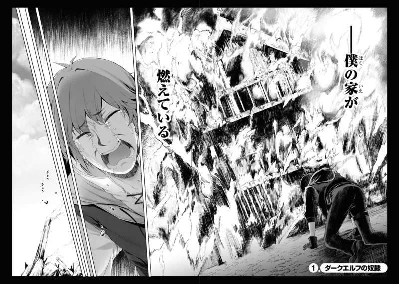 家が燃えて人生どうでも良くなったから、残ったなけなしの金でダークエルフの奴隷を買った。 第01巻 page 5
