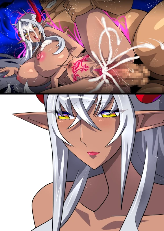黒雷の魔王レヴィーザ act1「人妻魔王は元部下の肉便器となる…」 - Part 2 page 54